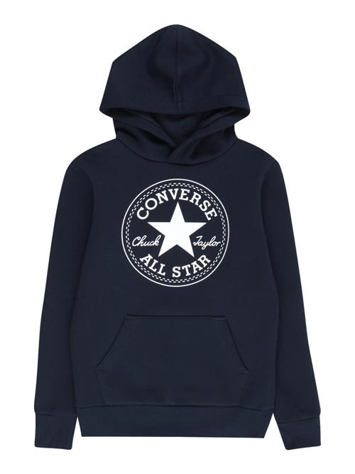 CONVERSE Sweatshirt  navy / hvid