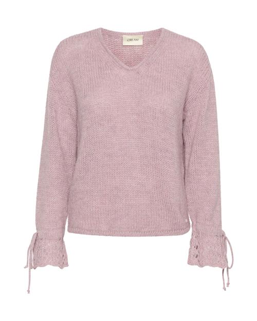 Se Cream Pullover 'Niso'  pink ved About You