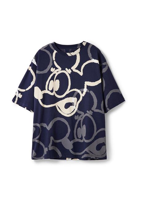 Desigual Bluser & t-shirts 'Arty Mickey Mouse'  beige / navy