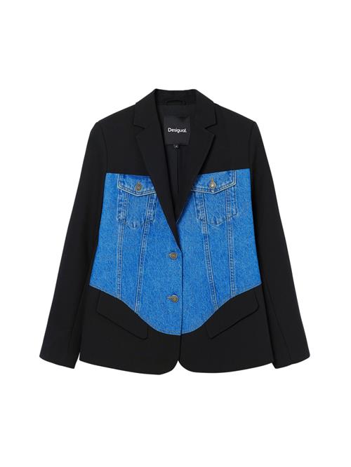 Se Desigual Blazer  blue denim / sort ved About You