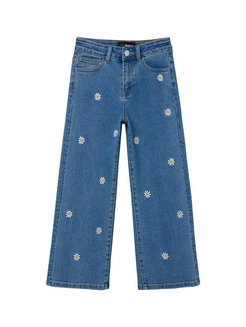 Desigual Jeans  blue denim / gul / hvid