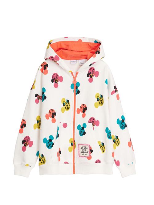 Desigual Sweatjakke 'Mickey Mouse'  blandingsfarvet / hvid