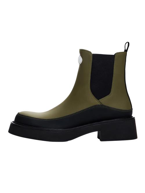 Se Desigual Chelsea Boots  grøn / sort ved About You