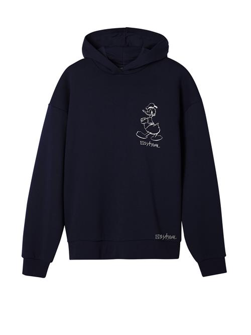 Desigual Sweatshirt 'Donald Duck'  blandingsfarvet / sort