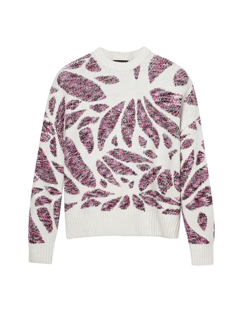 Desigual Pullover  rød / sort / hvid