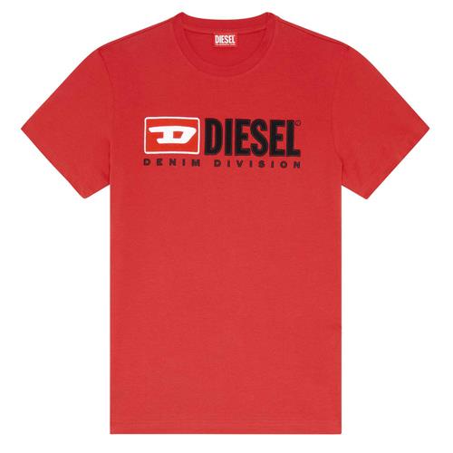 DIESEL Bluser & t-shirts 'Diegor'  rød / sort / hvid