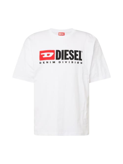 DIESEL Bluser & t-shirts 'T-Boxt-Div'  rød / sort / hvid