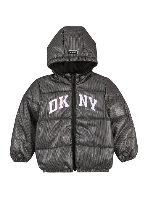 DKNY Overgangsjakke  lilla / sort / hvid