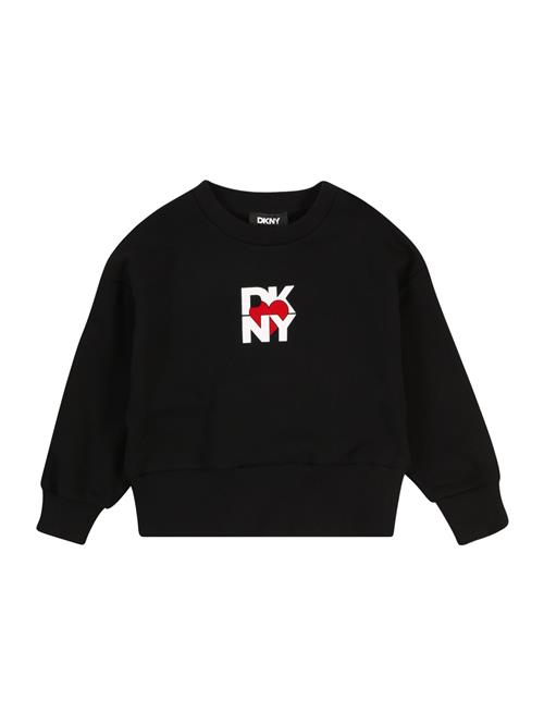 DKNY Sweatshirt  rød / sort / hvid