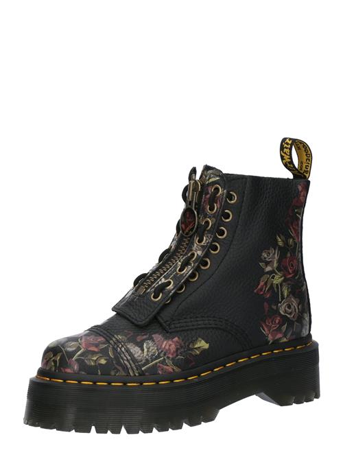 Dr. Martens Støvletter 'Sinclair'  grøn / hindbær / rød / sort