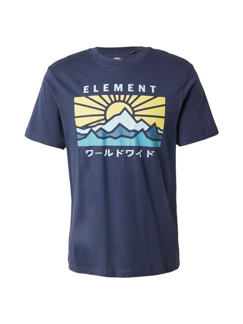 ELEMENT Bluser & t-shirts 'KYOTO'  dueblå / lyseblå / mørkeblå / gul