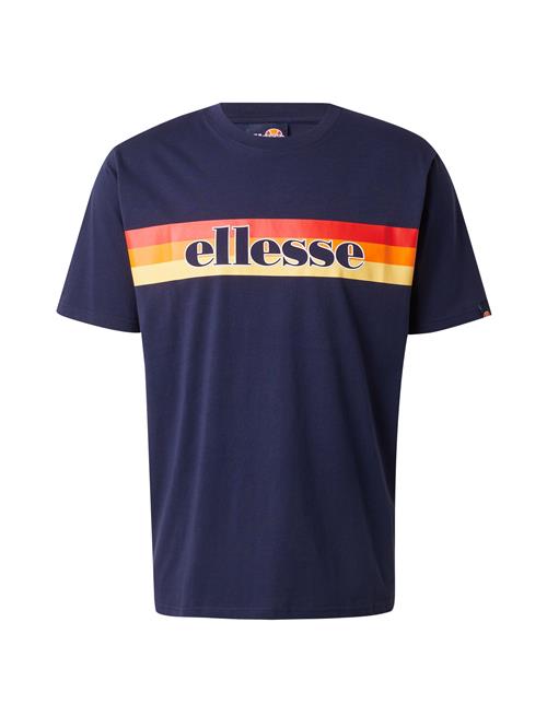 Se ELLESSE Bluser & t-shirts 'Driletto'  navy / orange / lys rød / hvid ved About You