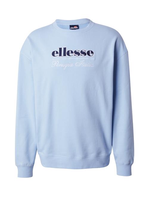 ELLESSE Sweatshirt 'Peravio'  navy / lyseblå / hvid