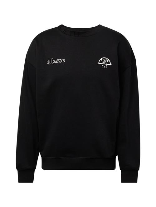 ELLESSE Sweatshirt 'Tempa'  sort / hvid