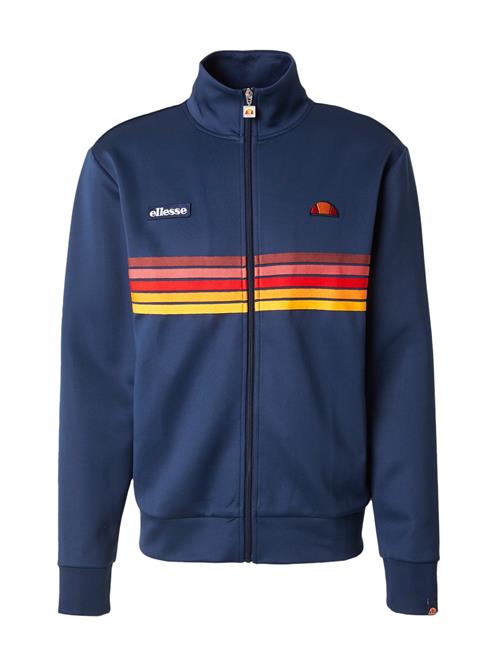 ELLESSE Sweatjakke 'Vicenza Two'  navy / gul / rød / hvid