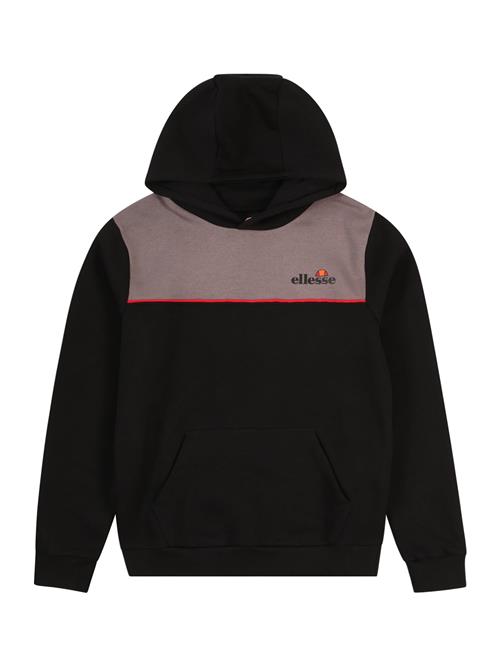 ELLESSE Sweatshirt  grå / orange / lys rød / sort