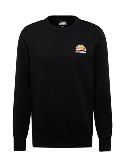 ELLESSE Sweatshirt 'DIVERIA'  orange / rød / sort / hvid