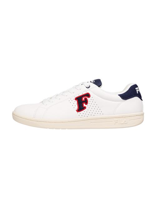 Se FILA Sneaker low 'Crosscourt 2'  navy / mørkerød / hvid ved About You