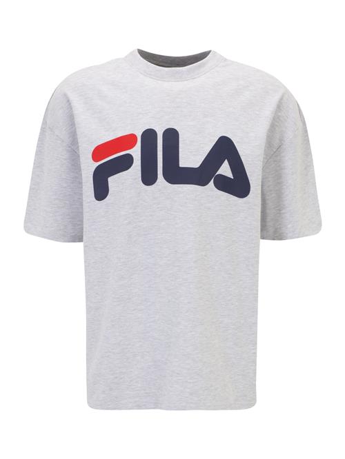 Se FILA Bluser & t-shirts 'LOWELL'  navy / grå-meleret / rød ved About You