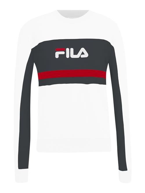 FILA Sportsweatshirt 'LISHUI'  antracit / mørkerød / hvid