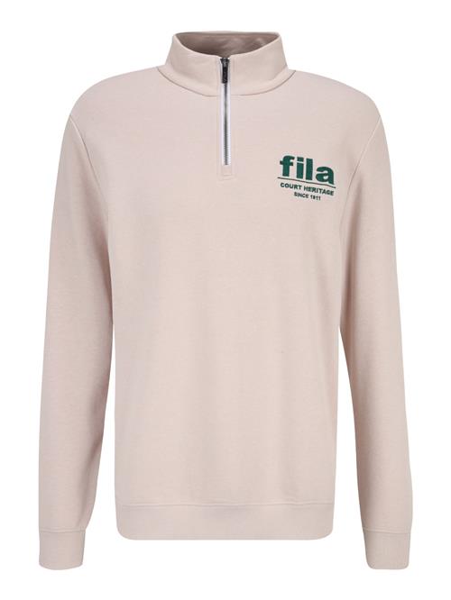 FILA Sweatshirt ' LISBON'  beige / mørkegrøn