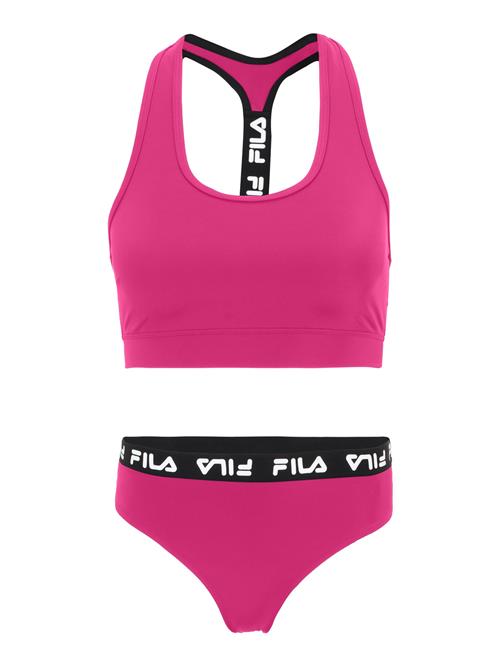 FILA Bikini 'SORANO'  fuchsia / sort / hvid