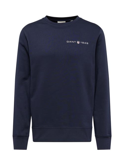 GANT Sweatshirt  marin / rød / hvid