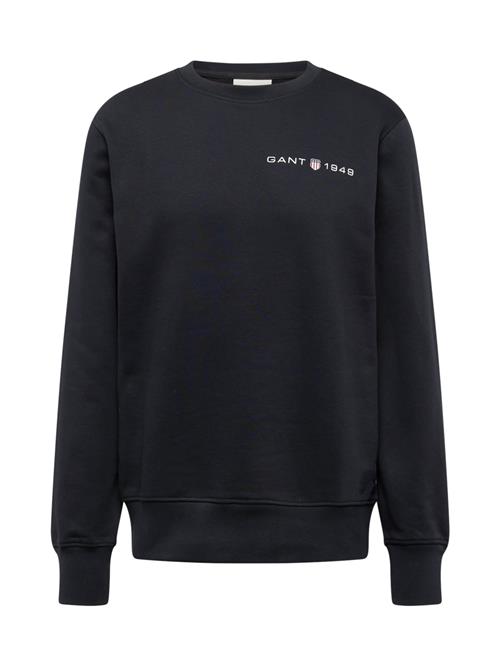 Se GANT Sweatshirt  navy / mørkerød / sort / hvid ved About You