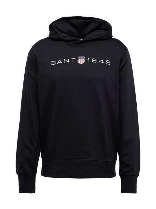 Se GANT Sweatshirt  navy / mørkerød / sort / hvid ved About You