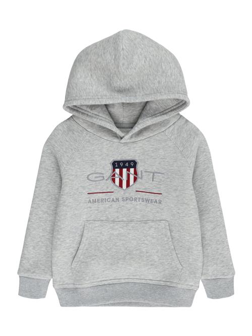 Se GANT Sweatshirt  navy / grå / carminrød / hvid ved About You