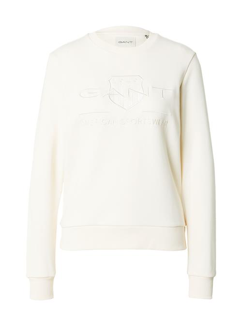 GANT Sweatshirt  naturhvid