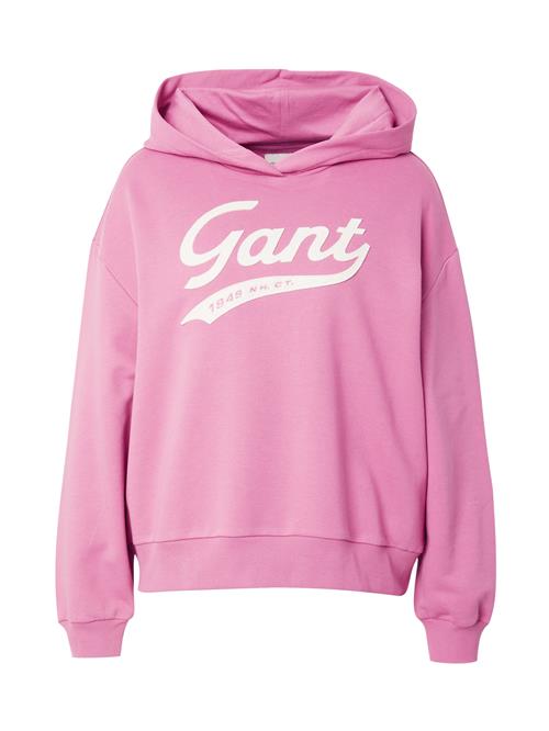 Se GANT Sweatshirt  eosin / hvid ved About You