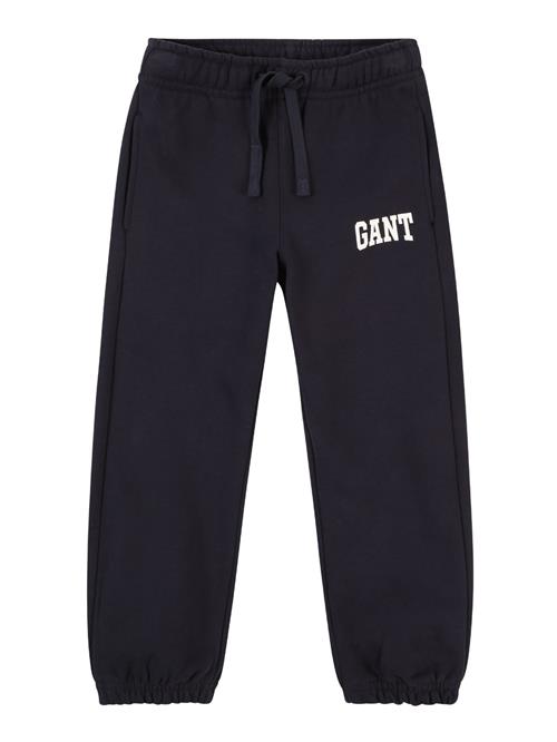 GANT Bukser  navy / hvid