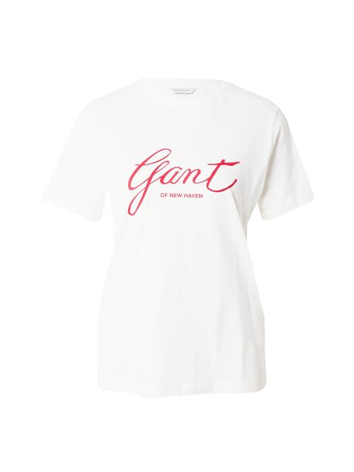 GANT Shirts  rød / hvid