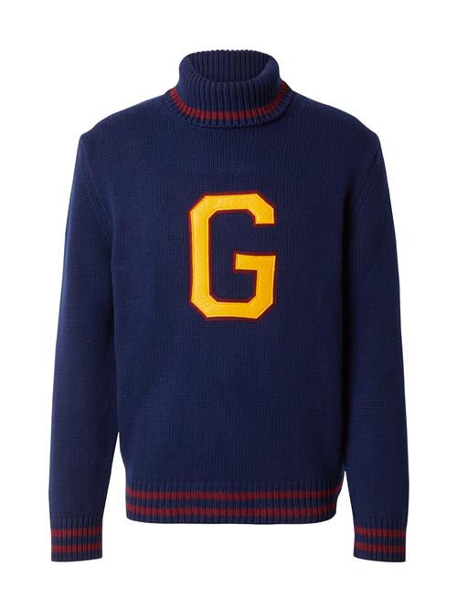 GANT Pullover 'SEASONAL'  navy / gul / vinrød