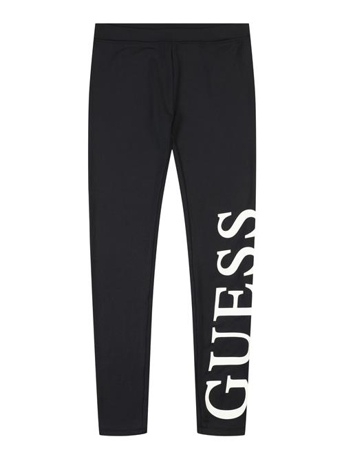 GUESS Leggings  sort / hvid