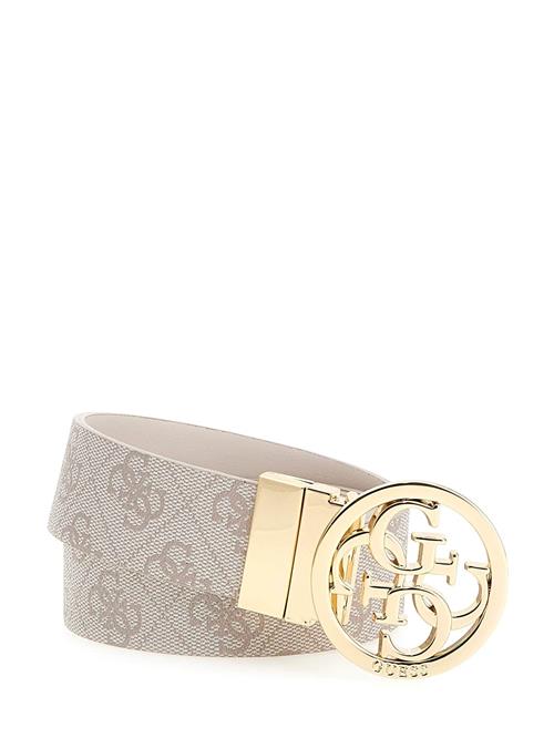 Se GUESS Bælte 'Noelle'  beige / guld / offwhite ved About You