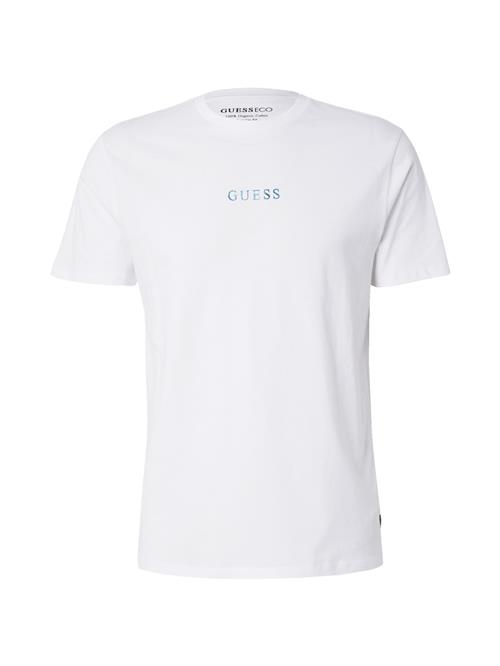 GUESS Bluser & t-shirts 'QUATTRO'  azur / ultramarinblå / hvid