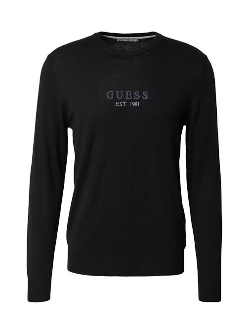 Se GUESS Pullover 'DORAN'  grå / sort ved About You