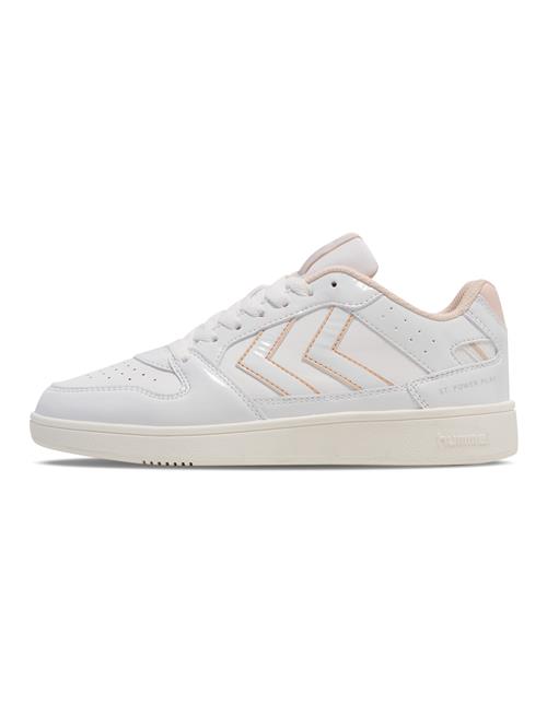 Se Hummel Sneaker low 'ST POWER PLAY WM2'  pastelorange / lyserød / hvid ved About You