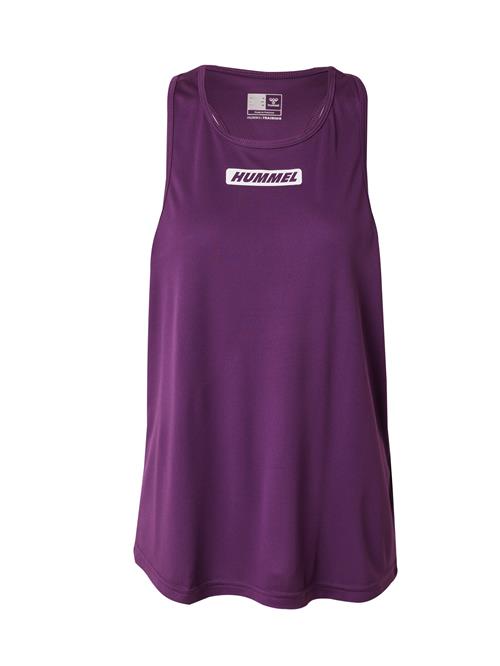 Hummel Sportsoverdel 'Tola'  aubergine / hvid