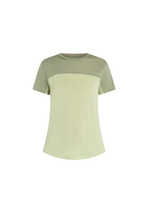 Se ICEBREAKER Funktionsbluse 'Sphere III'  khaki / pastelgrøn ved About You