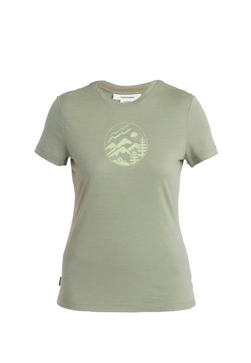 ICEBREAKER Shirts 'Tech Lite III'  khaki / lysegrøn