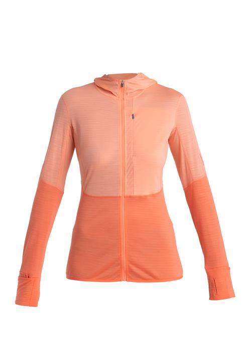 ICEBREAKER Sportsweatshirt 'Realfleece Descender'  orange / lyseorange