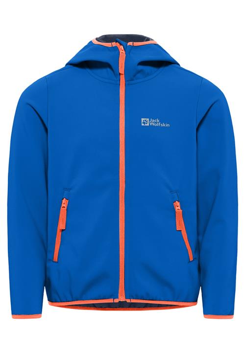 JACK WOLFSKIN Udendørsjakke 'Fourwinds'  royalblå / orange