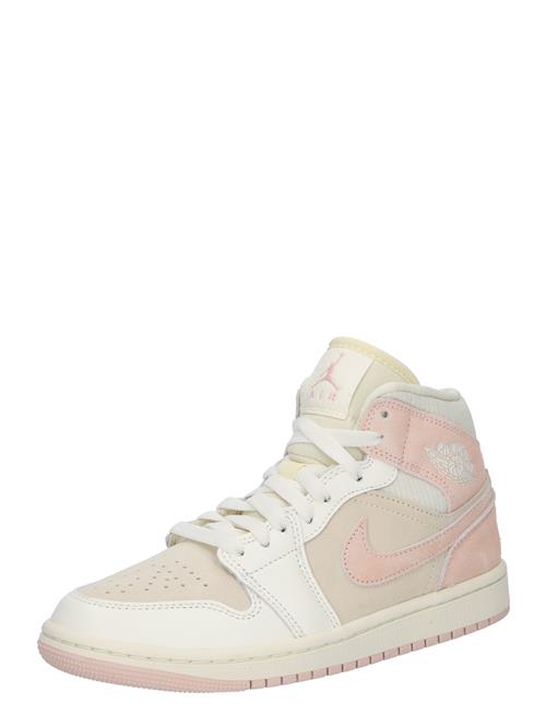 Se Jordan Sneaker high 'AIR JORDAN 1'  beige / lyserød / hvid ved About You