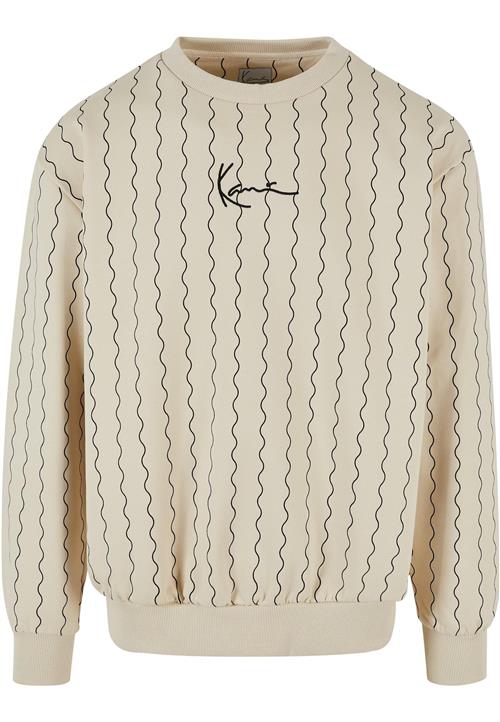 Se Karl Kani Sweatshirt  lysebeige / sort ved About You