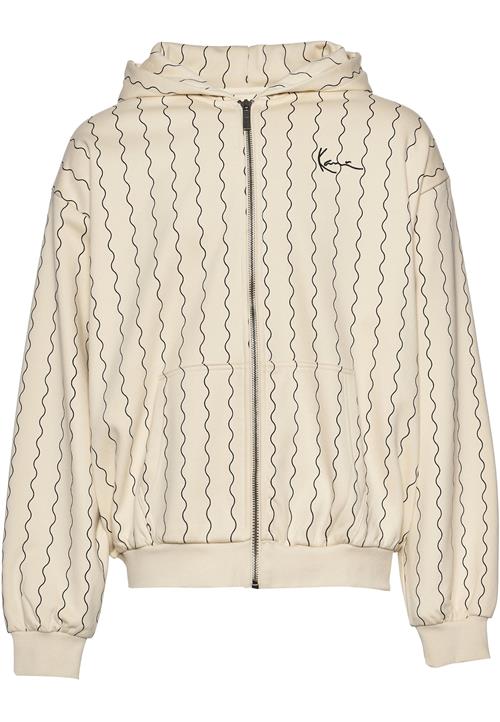 Karl Kani Sweatjakke  creme / sort