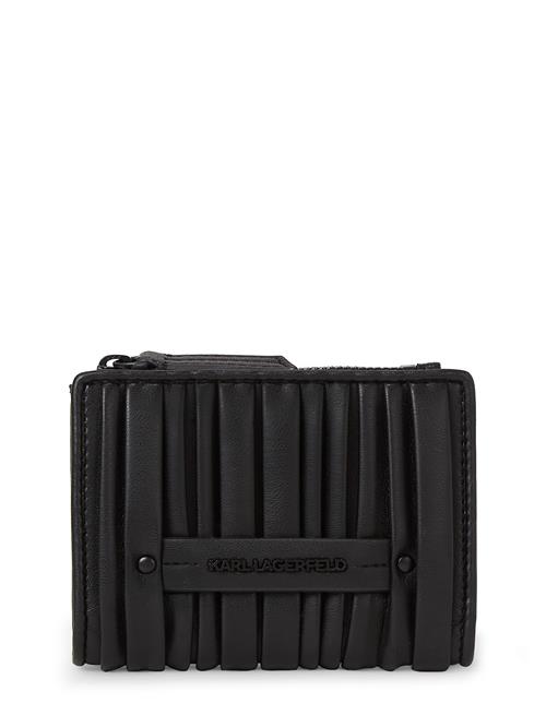 Karl Lagerfeld Tegnebog 'Kushion Slim Bi-Fold'  sort