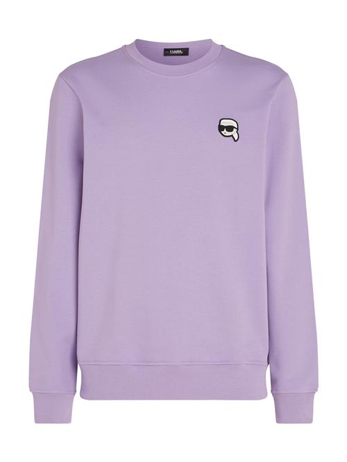 Karl Lagerfeld Sweatshirt 'Ikonik 2.0'  nude / lyselilla / sort / hvid